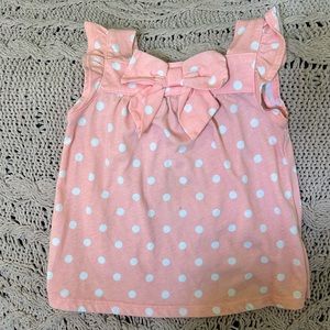 Carters polkadot tank